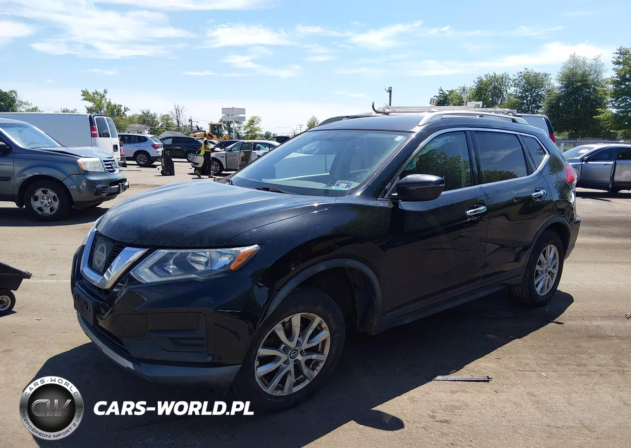 2017 Nissan Rogue Sv VIN:KNMAT2MV0HP582276 - 2