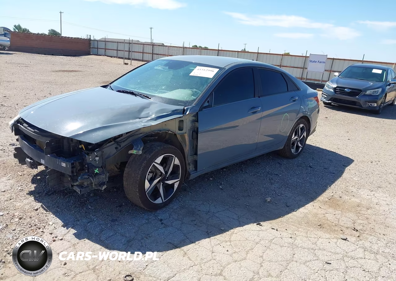2023 Hyundai Elantra Sel VIN:KMHLS4AG9PU448309 - 2