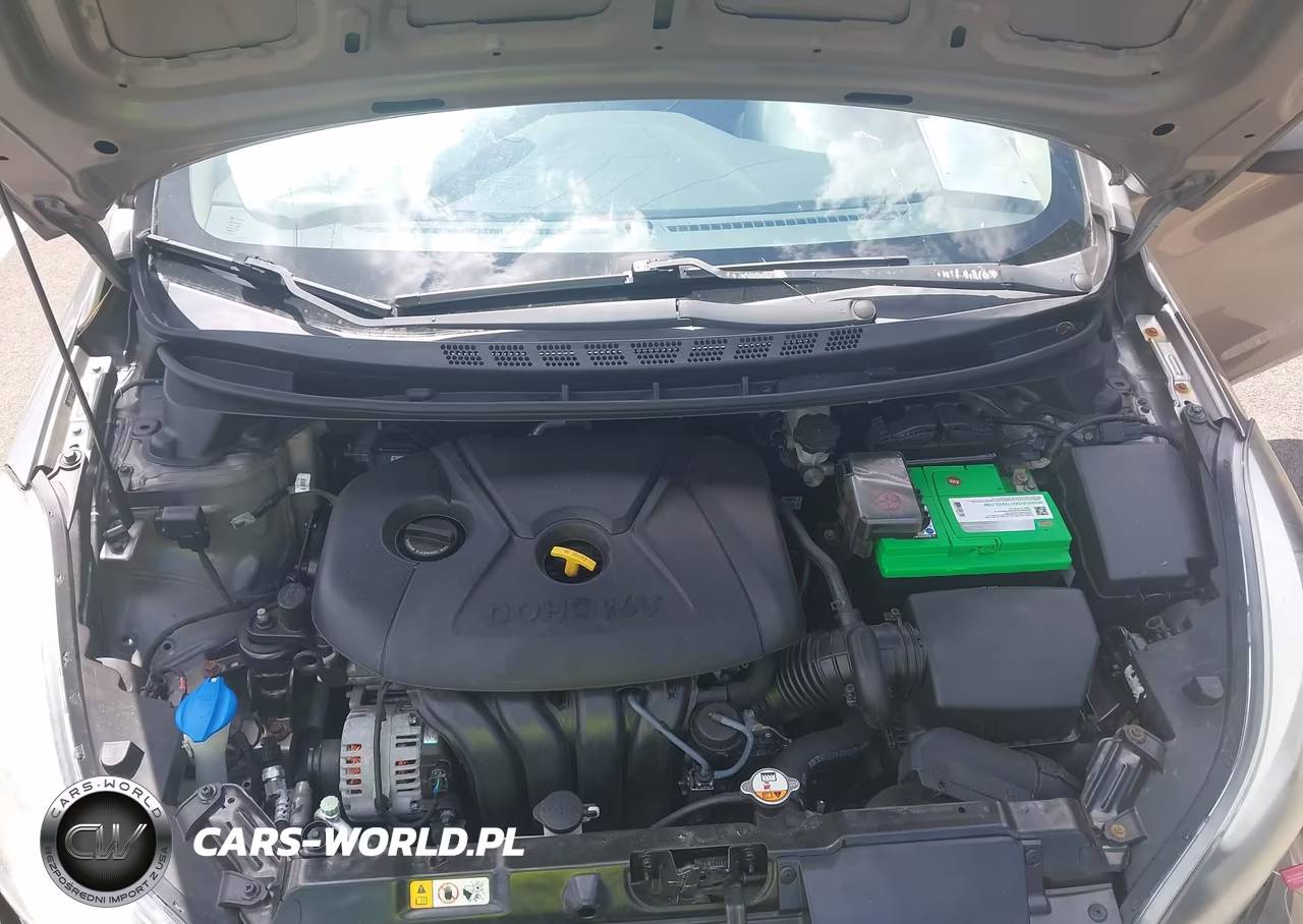 2014 Hyundai Elantra Se VIN:5NPDH4AE7EH538295 - 10