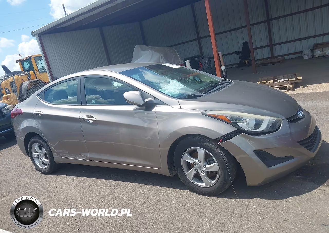 2014 Hyundai Elantra Se VIN:5NPDH4AE7EH538295 - 12
