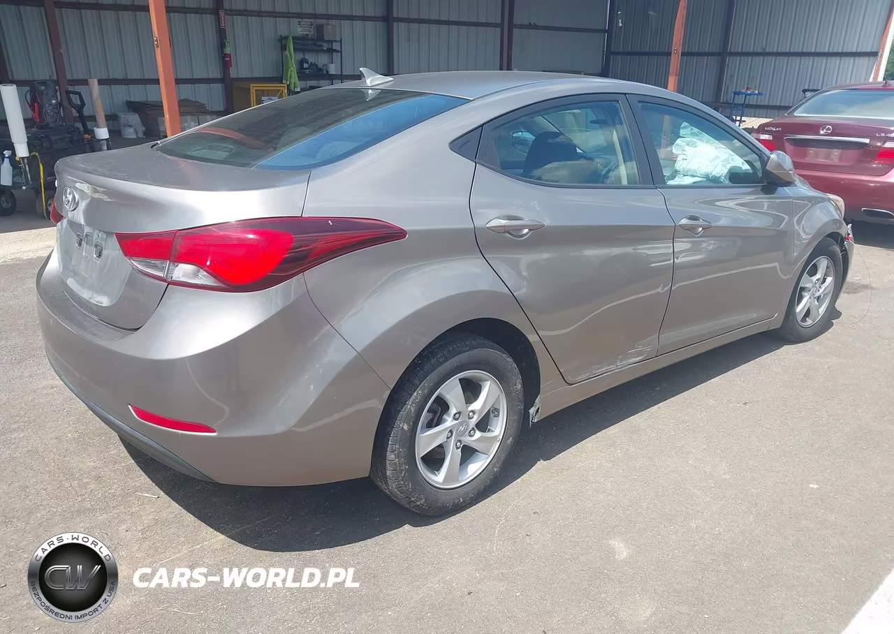 2014 Hyundai Elantra Se VIN:5NPDH4AE7EH538295 - 4