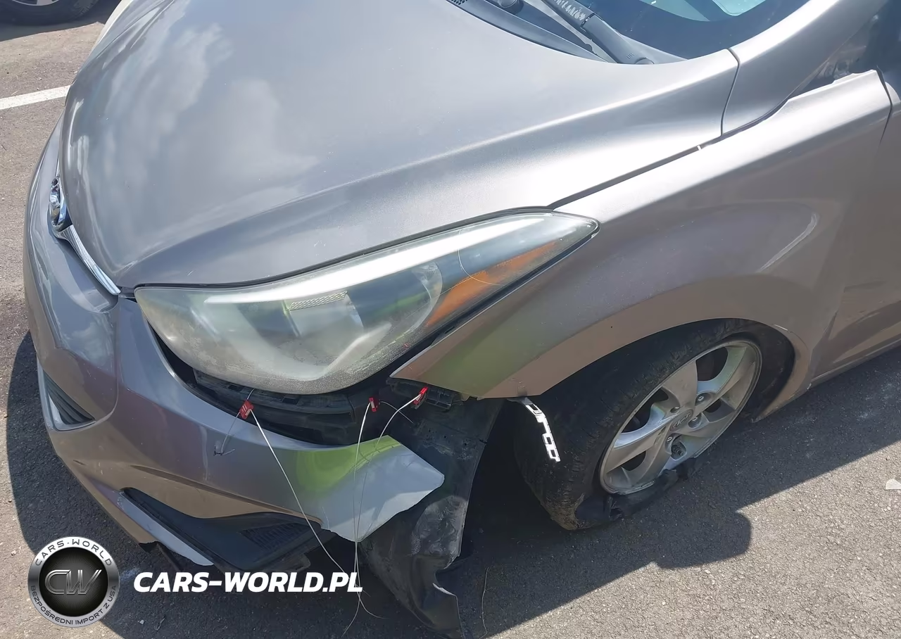 2014 Hyundai Elantra Se VIN:5NPDH4AE7EH538295 - 6