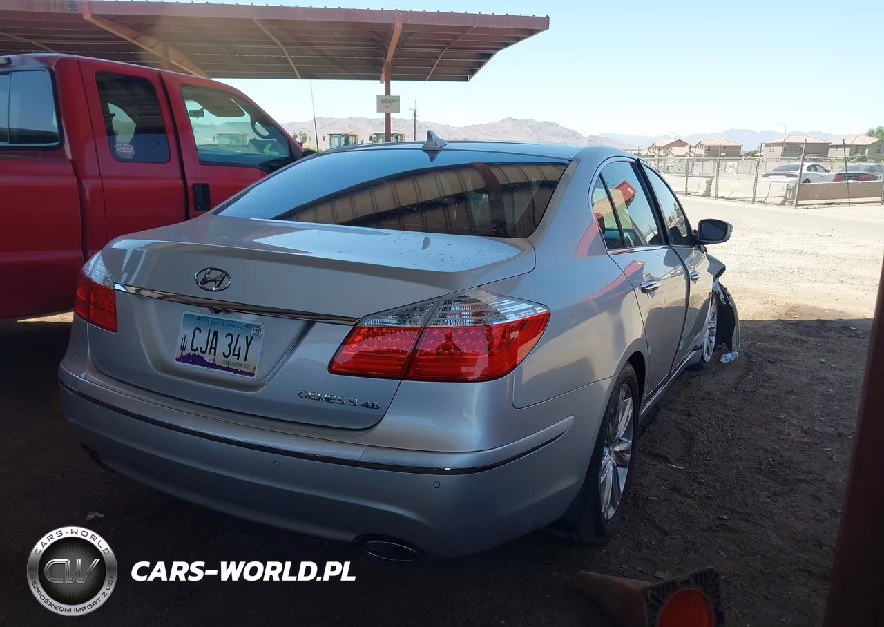 2011 Hyundai Genesis 4.6 VIN:KMHGC4DF3BU129398 - 4