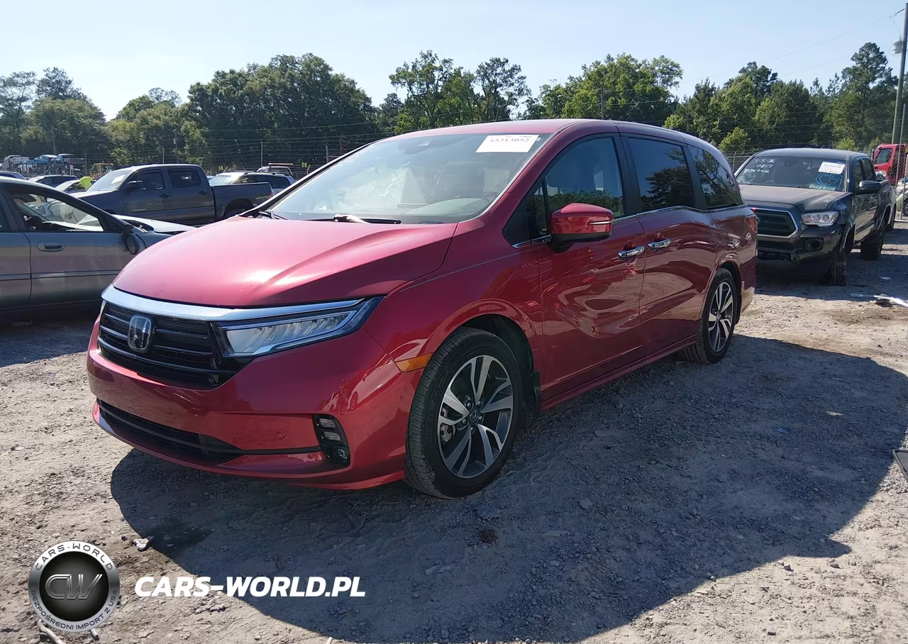 2023 Honda Odyssey Touring VIN:5FNRL6H83PB024834 - 2