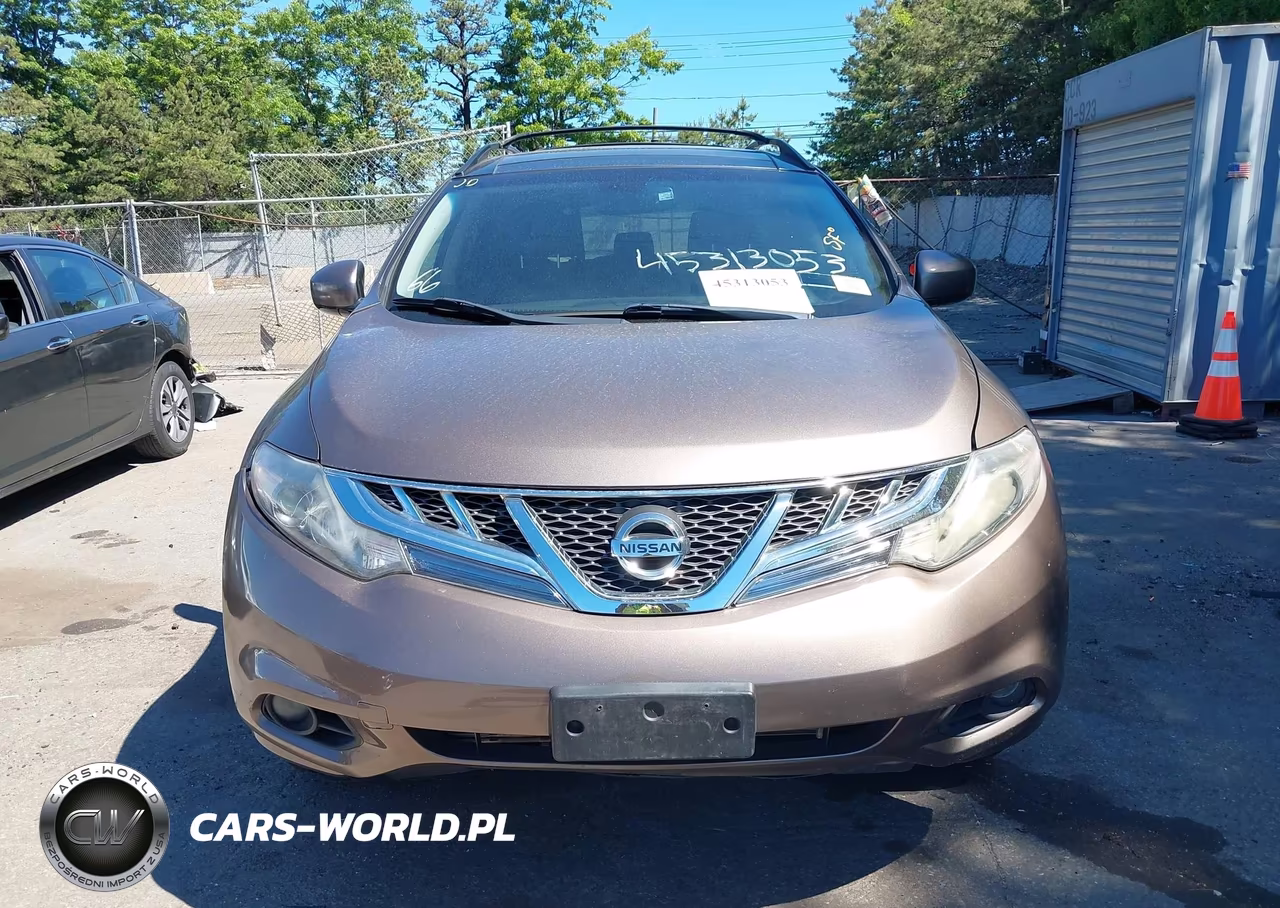 2012 Nissan Murano Sl VIN:JN8AZ1MW7CW222202 - 12