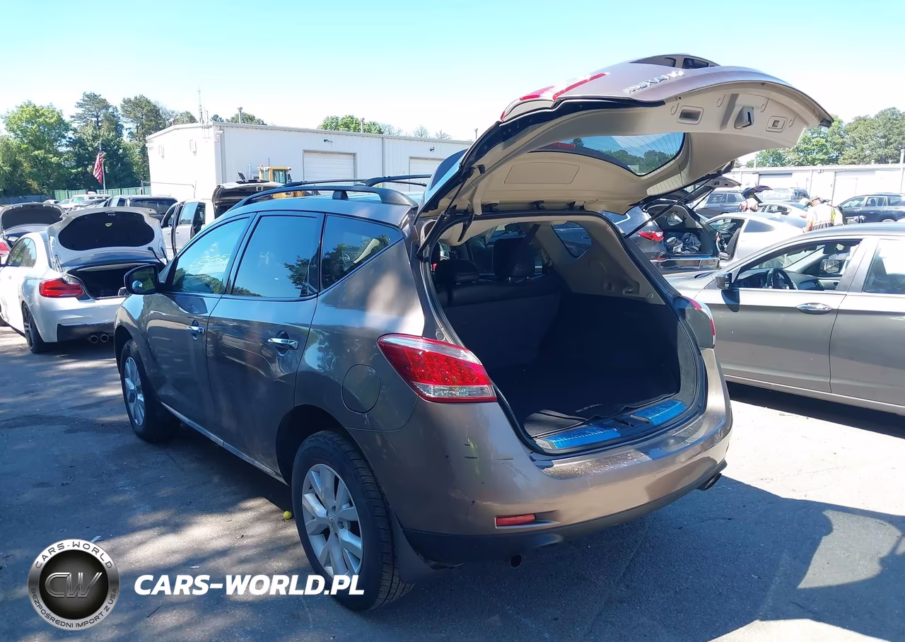 2012 Nissan Murano Sl VIN:JN8AZ1MW7CW222202 - 3