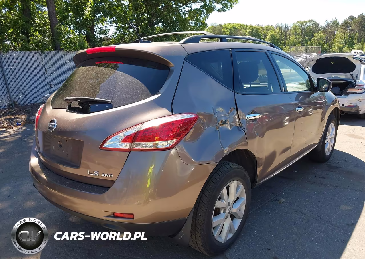 2012 Nissan Murano Sl VIN:JN8AZ1MW7CW222202 - 4