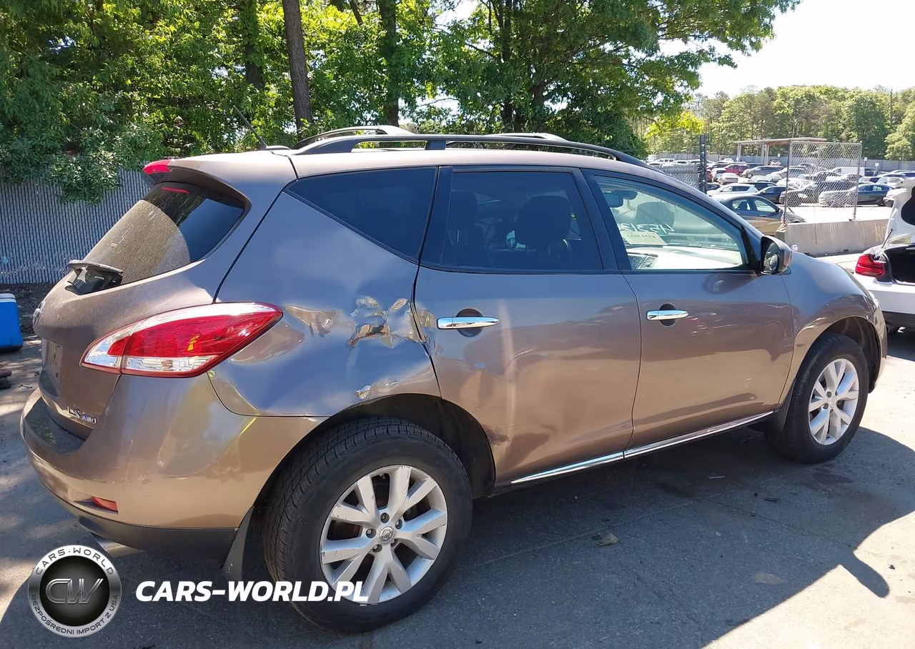 2012 Nissan Murano Sl VIN:JN8AZ1MW7CW222202 - 6