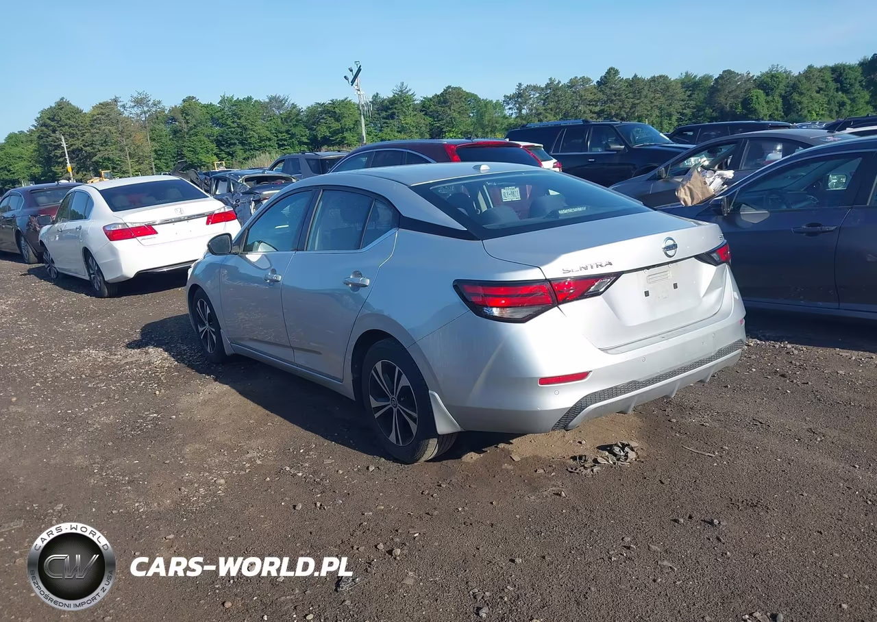 2021 Nissan Sentra Sv Xtronic Cvt VIN:3N1AB8CVXMY202377 - 3