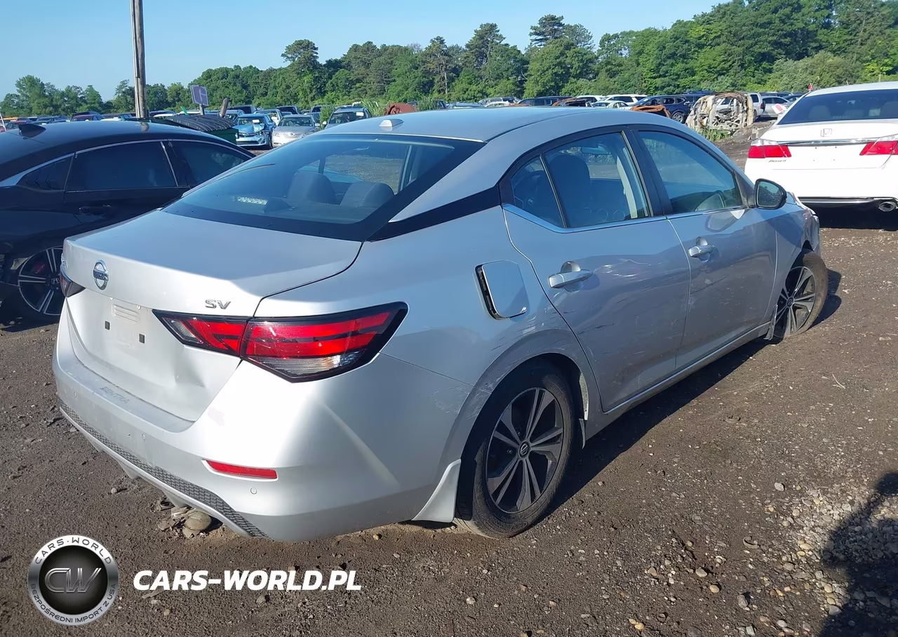 2021 Nissan Sentra Sv Xtronic Cvt VIN:3N1AB8CVXMY202377 - 4