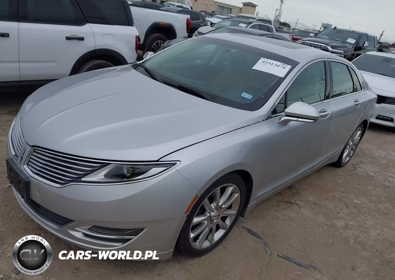 2016 Lincoln Mkz VIN:3LN6L2J92GR628836 - 2