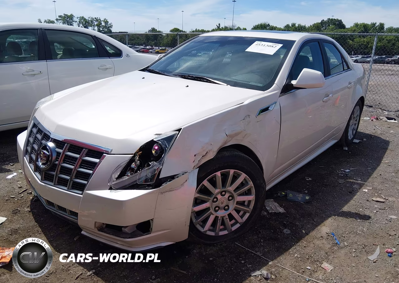 2012 Cadillac Cts Luxury VIN:1G6DE5E56C0100714 - 2