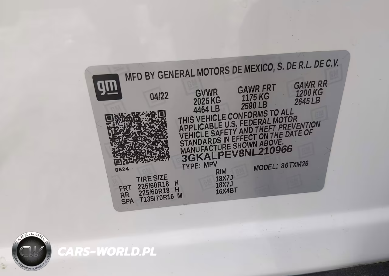 2022 GMC Terrain Fwd Slt VIN:3GKALPEV8NL210966 - 9