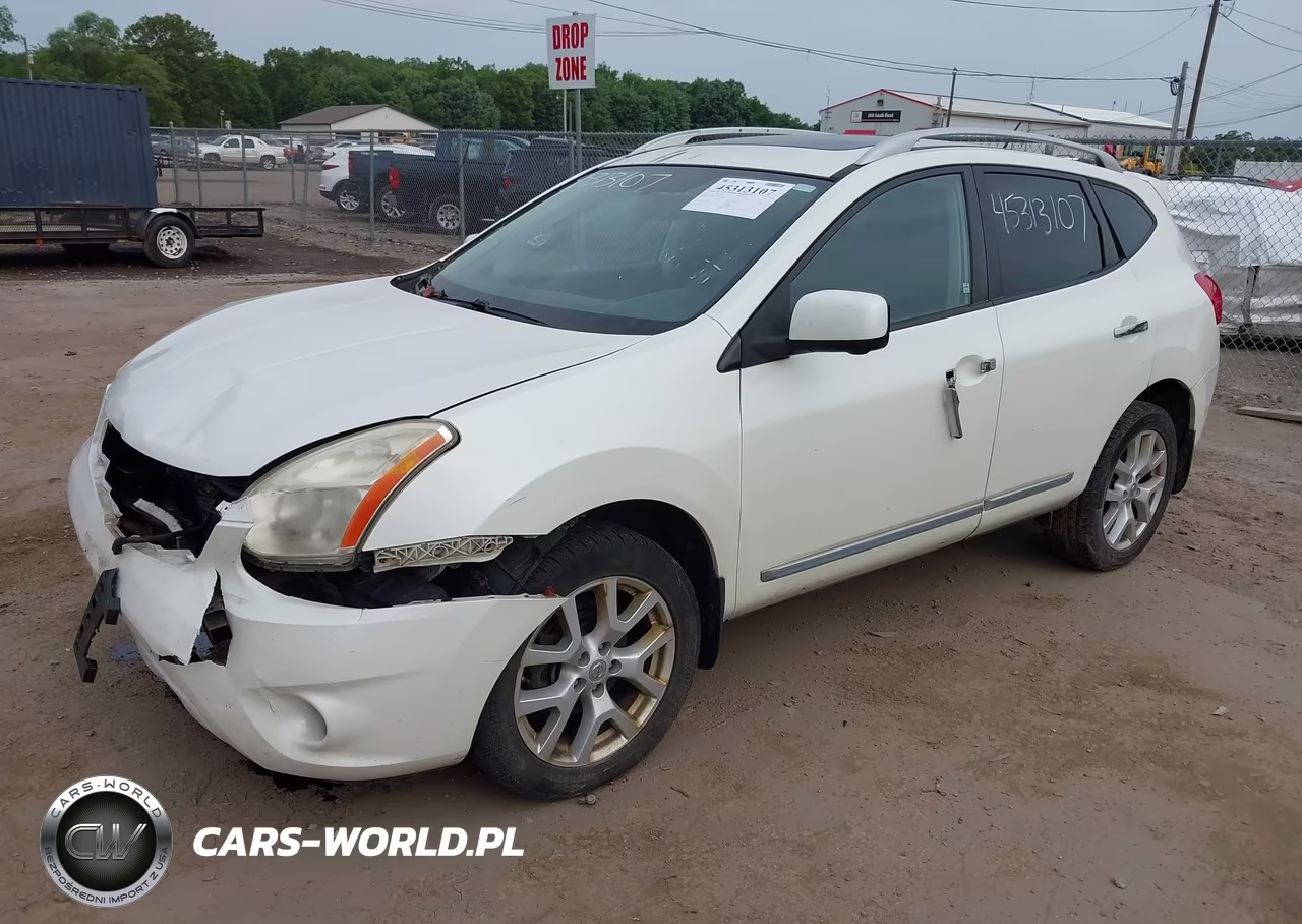 2012 Nissan Rogue Sv W-Sl Pkg VIN:JN8AS5MV6CW380310 - 2