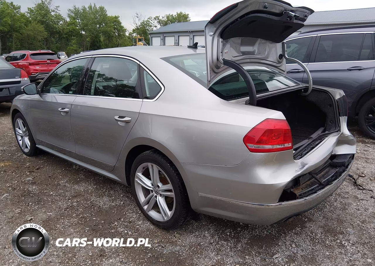 2012 Volkswagen Passat 3.6L V6 Sel Premium VIN:1VWCM7A3XCC059902 - 3