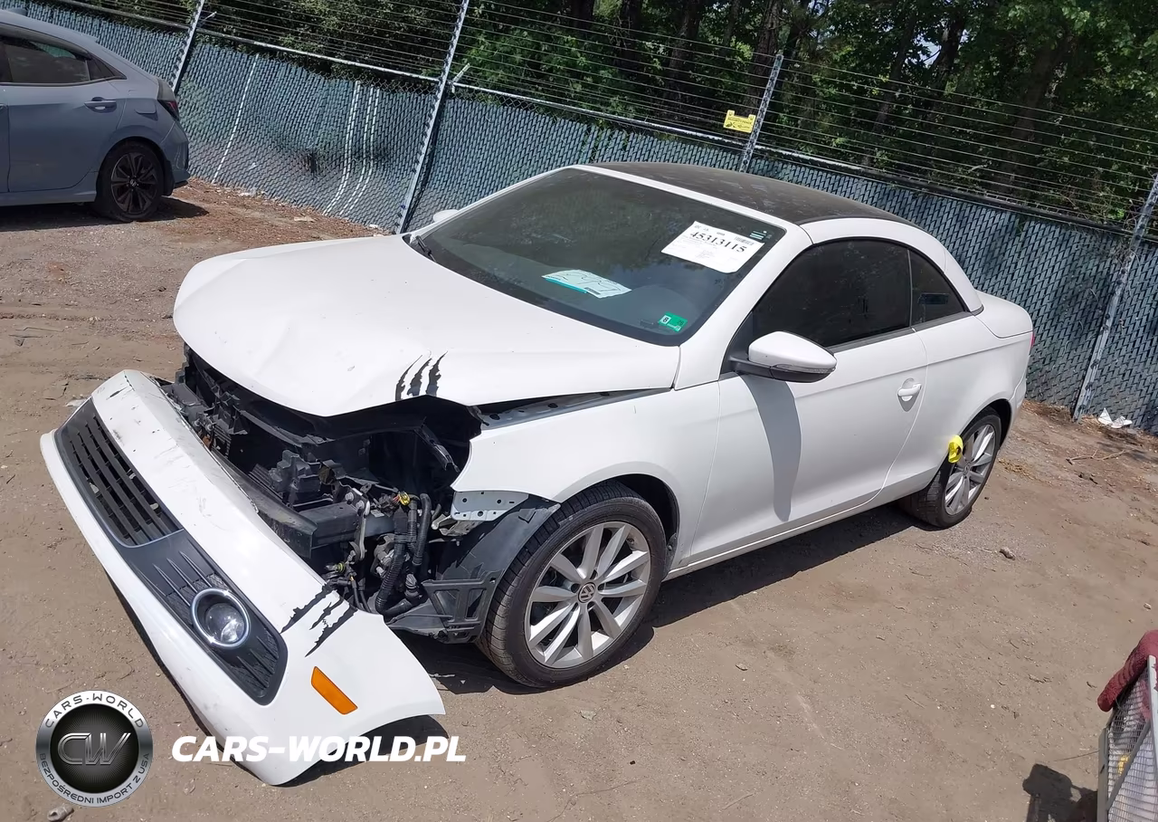 2012 Volkswagen Eos Komfort VIN:WVWBW7AH2CV000769 - 2