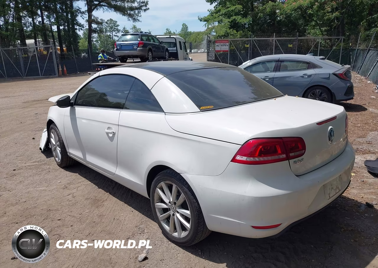 2012 Volkswagen Eos Komfort VIN:WVWBW7AH2CV000769 - 3