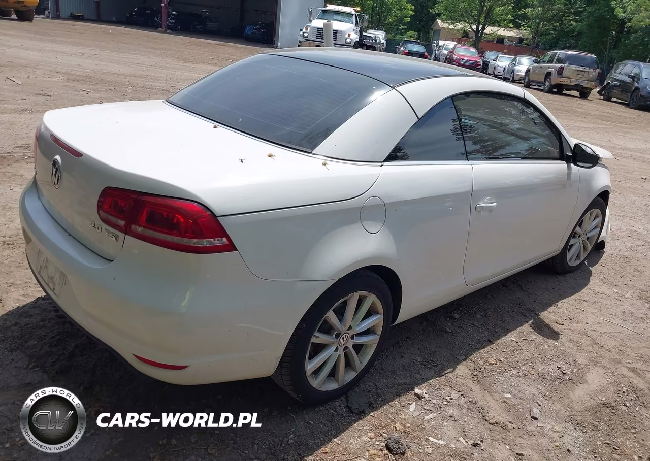 2012 Volkswagen Eos Komfort VIN:WVWBW7AH2CV000769 - 4