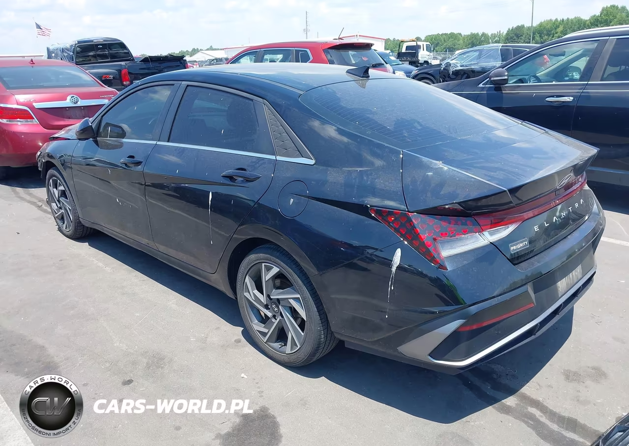 2025 Hyundai Elantra Sel Convenience VIN:KMHLS4DG9SU853784 - 3