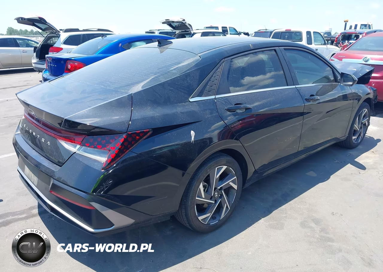 2025 Hyundai Elantra Sel Convenience VIN:KMHLS4DG9SU853784 - 4
