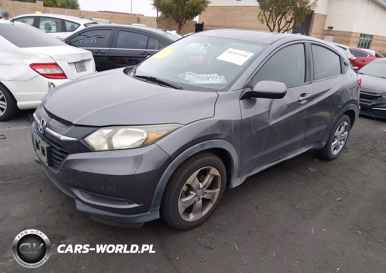 2017 Honda Hr-V Lx VIN:3CZRU5H34HG705098 - 2