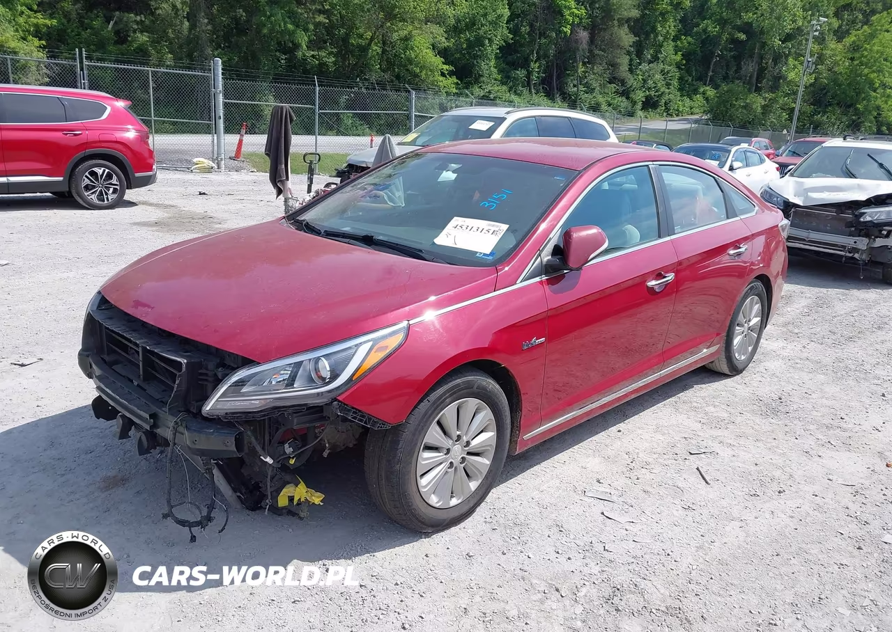 2016 Hyundai Sonata Hybrid Se VIN:KMHE24L19GA016113 - 2
