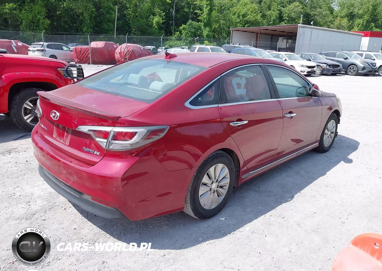 2016 Hyundai Sonata Hybrid Se VIN:KMHE24L19GA016113 - 4