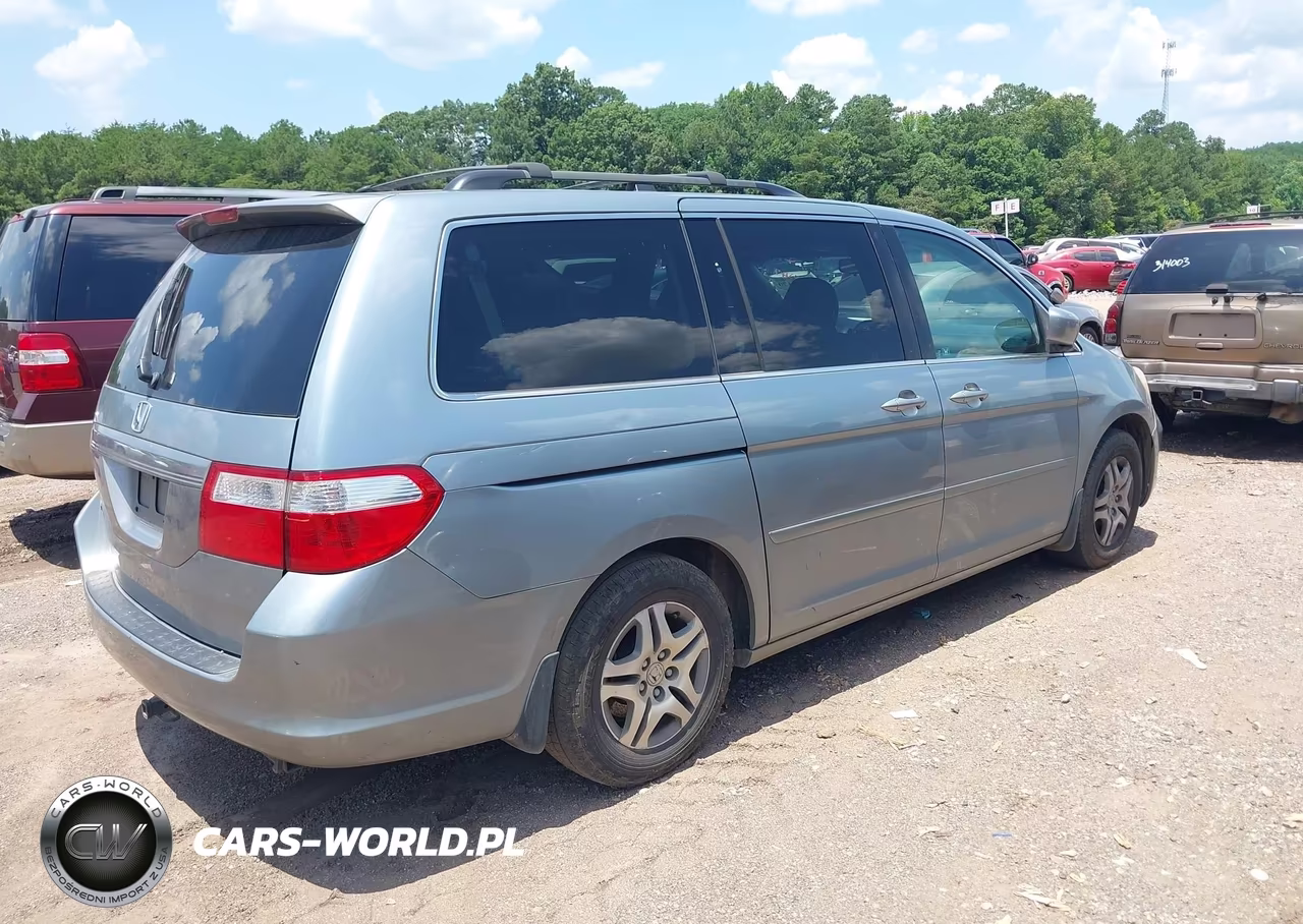 2007 Honda Odyssey Ex-L VIN:5FNRL38747B031149 - 4
