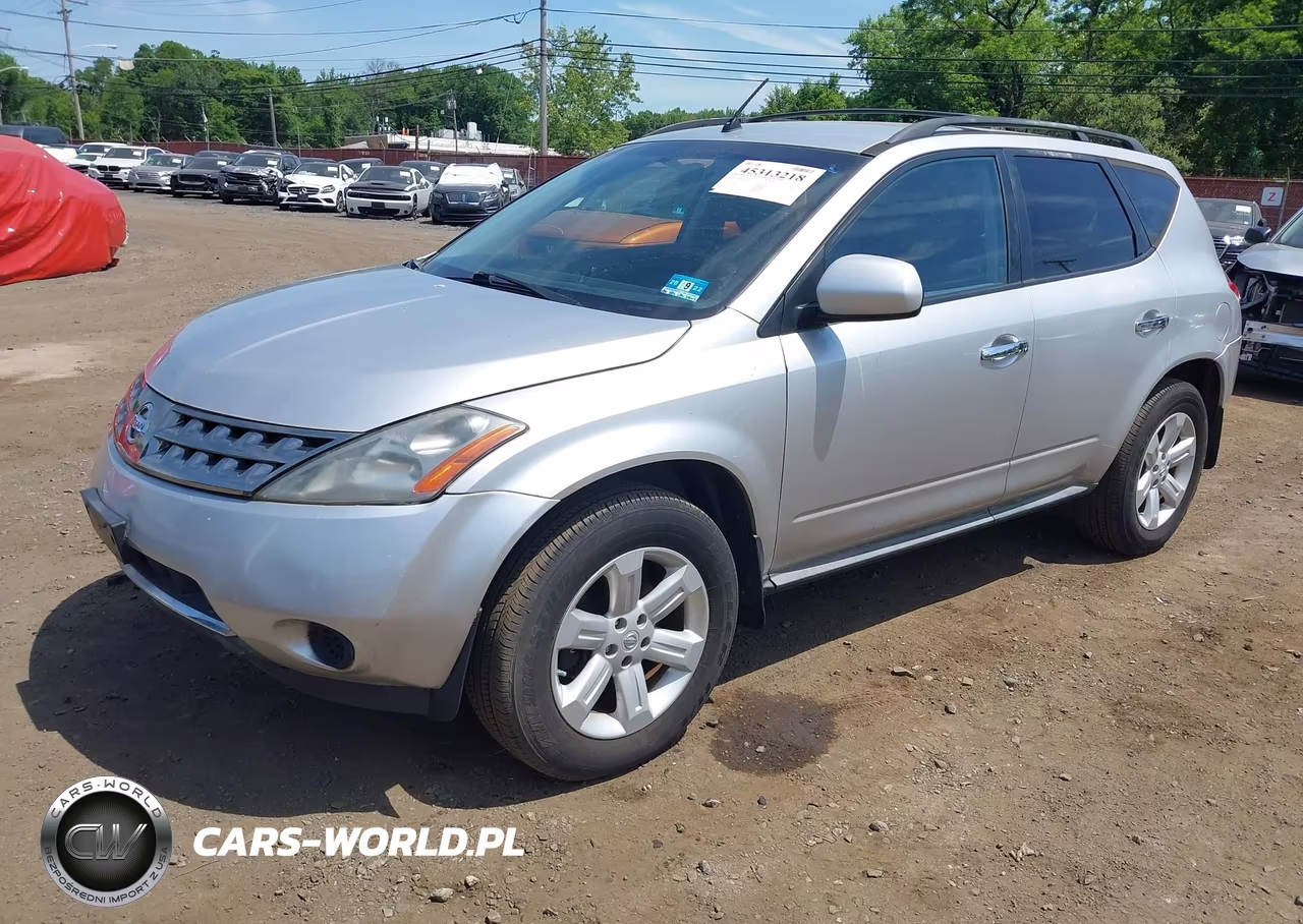 2007 Nissan Murano S VIN:JN8AZ08T67W500216 - 2