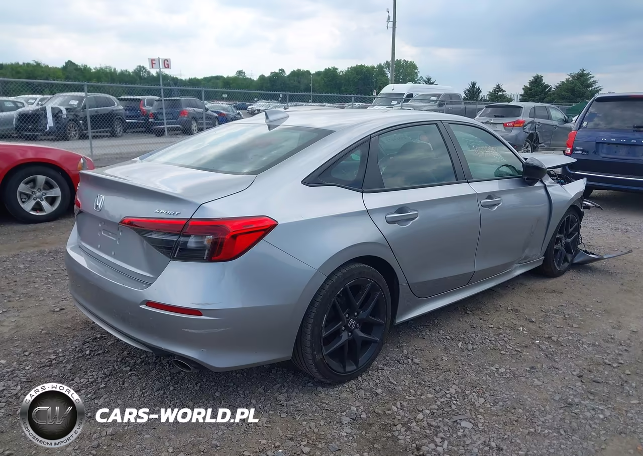 2024 Honda Civic Sport VIN:2HGFE2F54RH504622 - 4