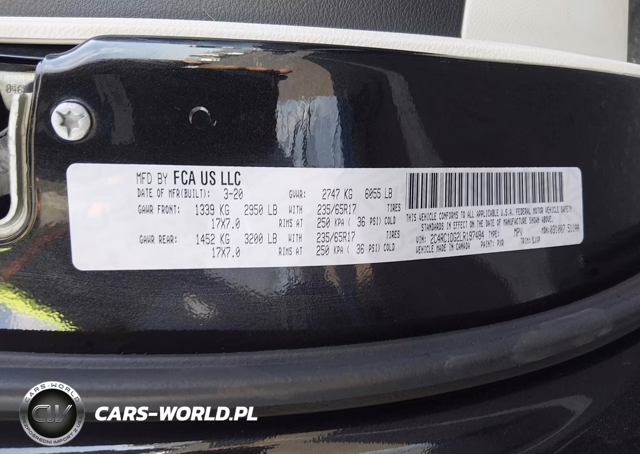 2020 Chrysler Voyager Lxi VIN:2C4RC1DG2LR197484 - 9