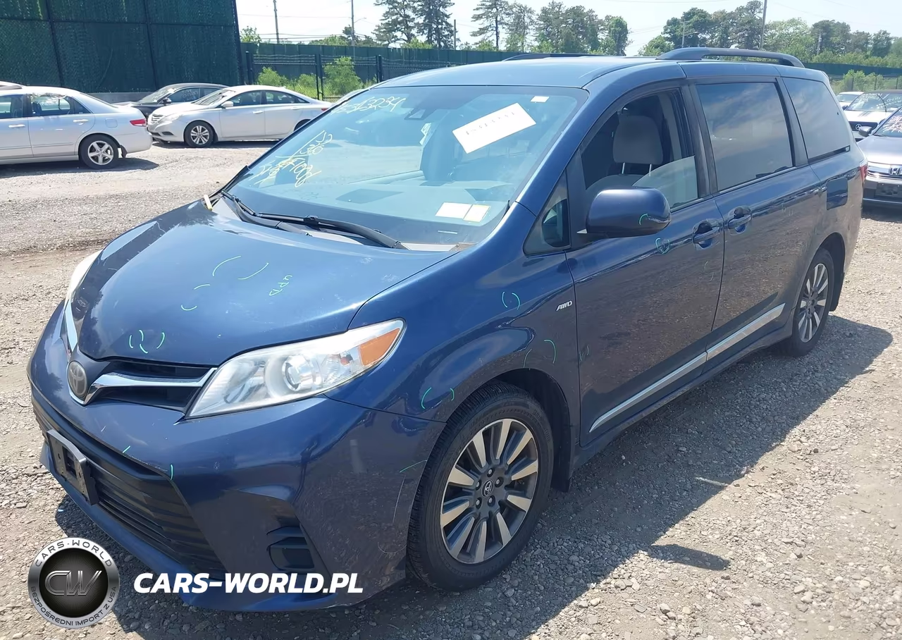 2020 Toyota Sienna Le VIN:5TDJZ3DCXLS241811 - 2