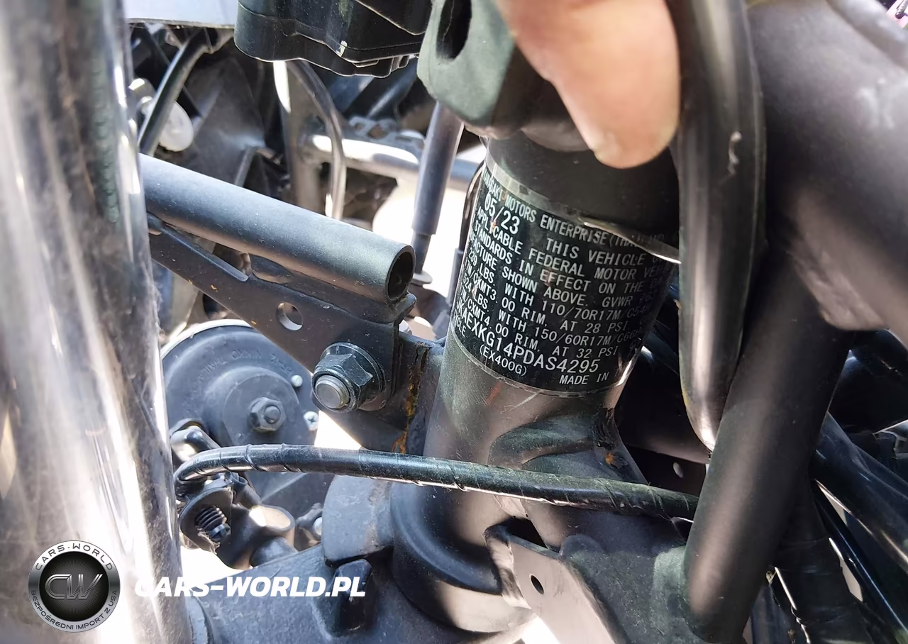 2023 Kawasaki Ex400 VIN:JKAEXKG14PDAS4295 - 14