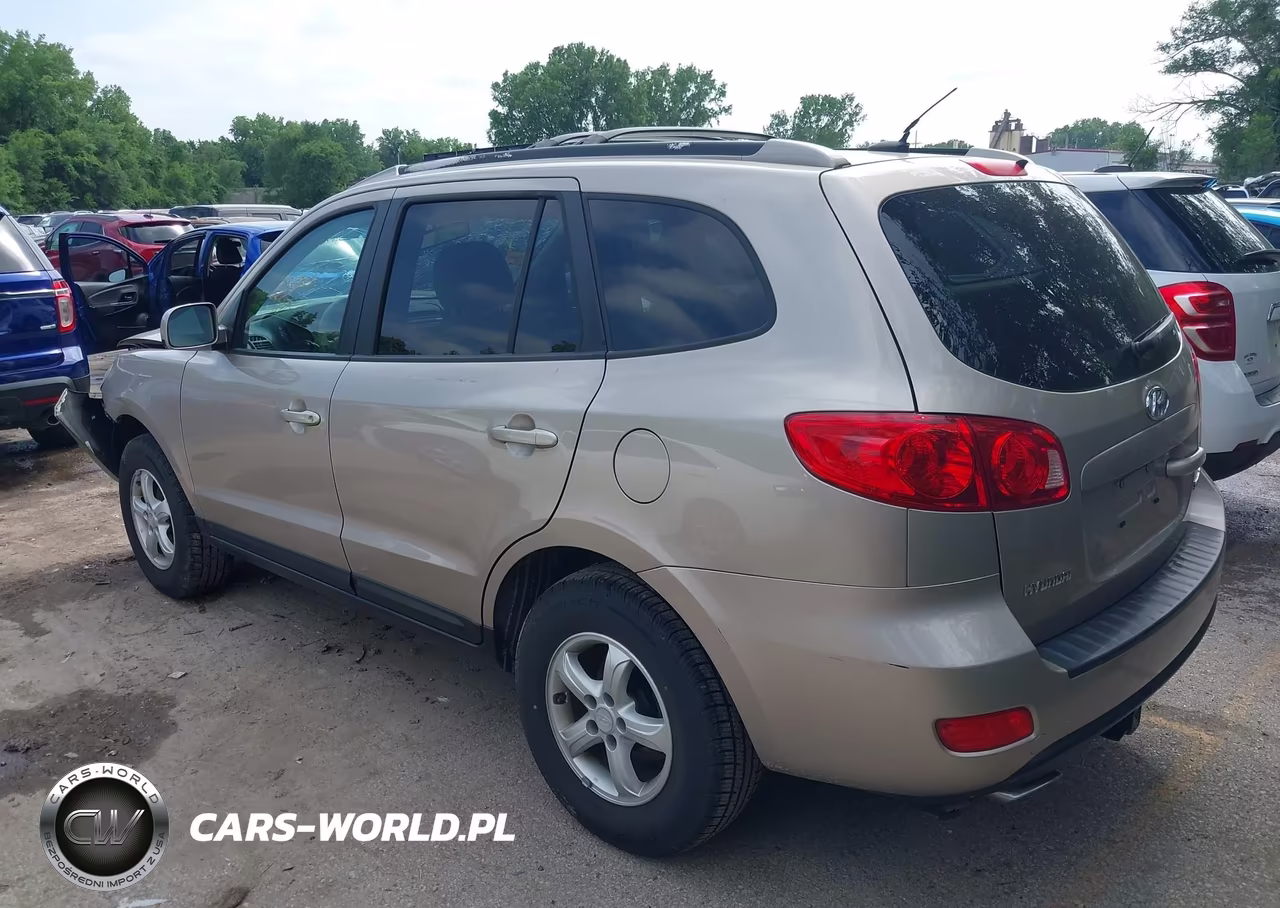 2007 Hyundai Santa Fe Gls VIN:5NMSG13D67H110988 - 3