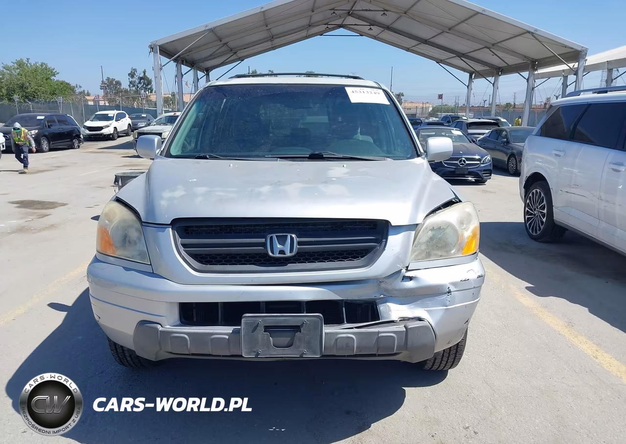 2003 Honda Pilot Ex VIN:2HKYF18443H620680 - 12