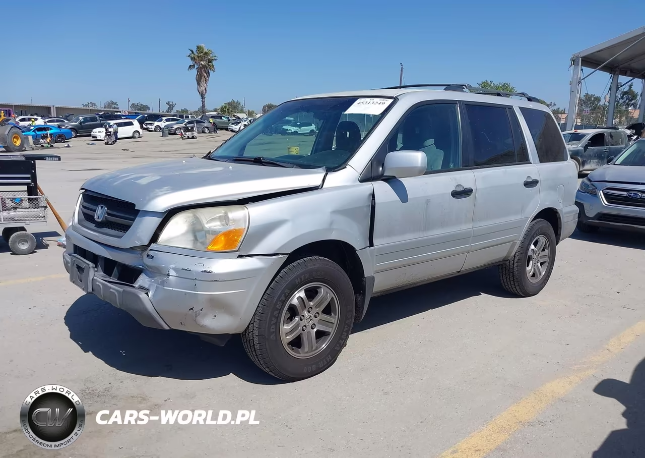 2003 Honda Pilot Ex VIN:2HKYF18443H620680 - 2
