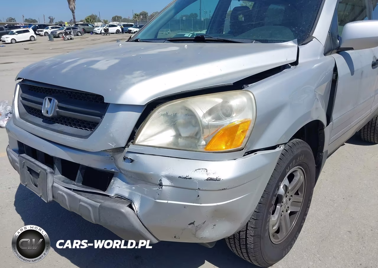 2003 Honda Pilot Ex VIN:2HKYF18443H620680 - 6
