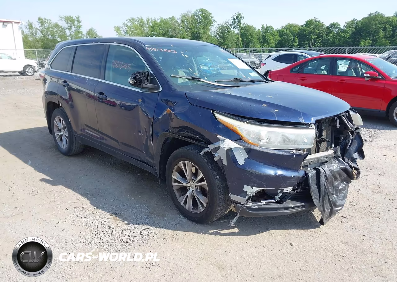 2015 Toyota Highlander Le Plus V6 – zdjęcie 1 z 16