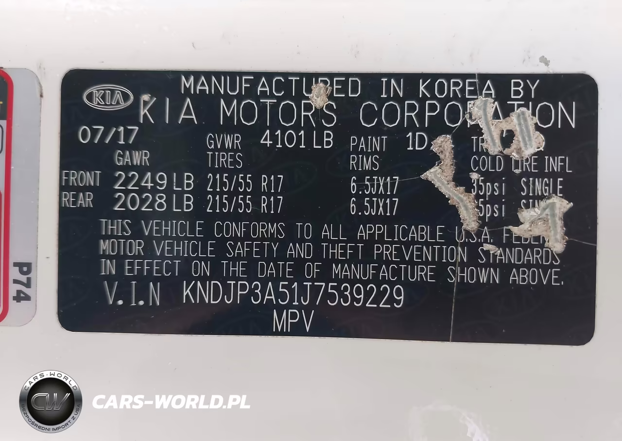 2018 Kia Soul + VIN:KNDJP3A51J7539229 - 9