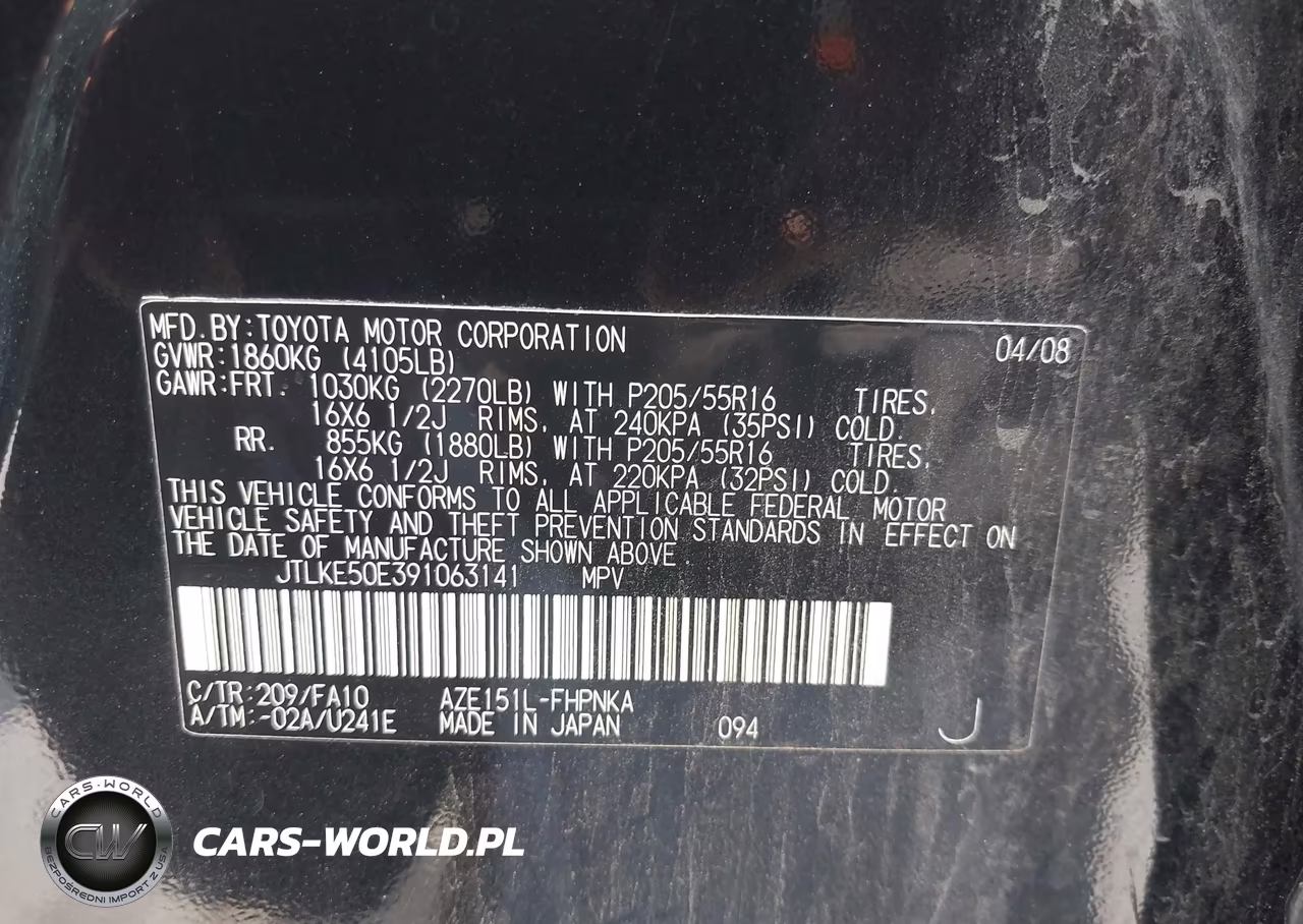 2009 Scion Xb VIN:JTLKE50E391063141 - 9