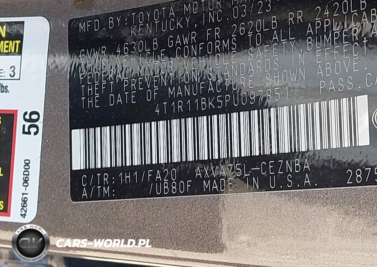 2023 Toyota Camry Le VIN:4T1R11BK5PU097851 - 9
