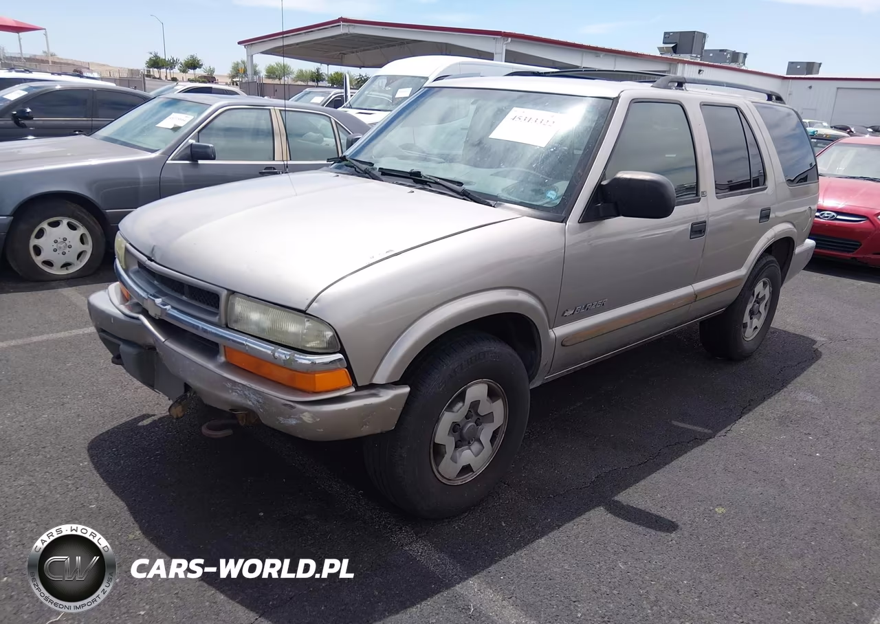 2002 Chevrolet Blazer Ls VIN:1GNDT13W42K179589 - 2