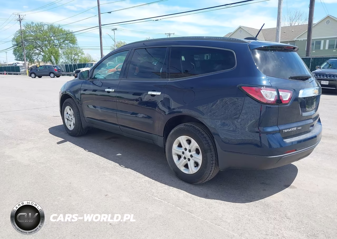 2017 Chevrolet Traverse Ls VIN:1GNKVFED9HJ177541 - 3