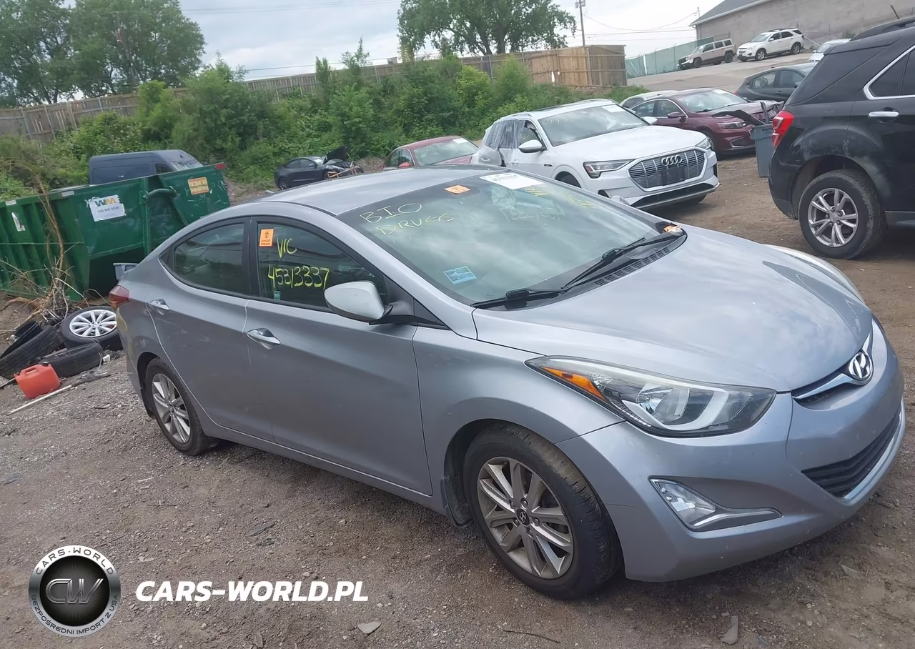 2016 Hyundai Elantra Se – zdjęcie 1 z 12
