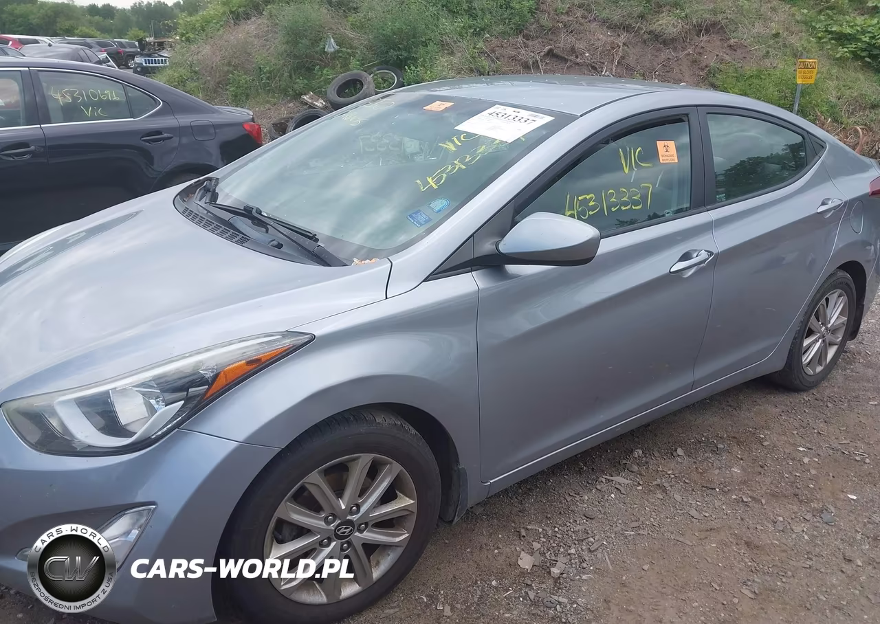 2016 Hyundai Elantra Se VIN:5NPDH4AE7GH688636 - 6
