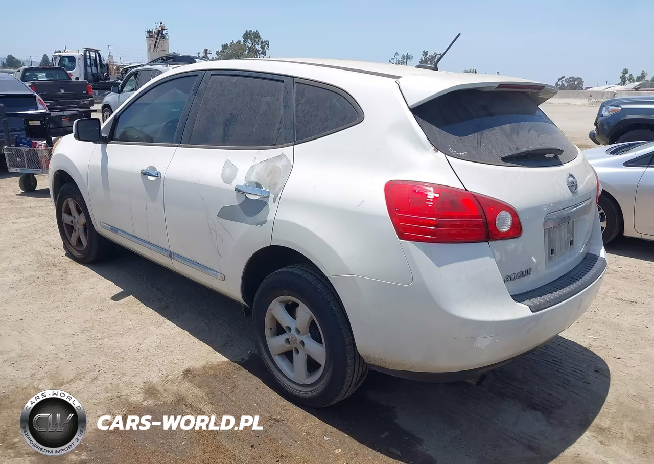 2013 Nissan Rogue S VIN:JN8AS5MTXDW537532 - 3