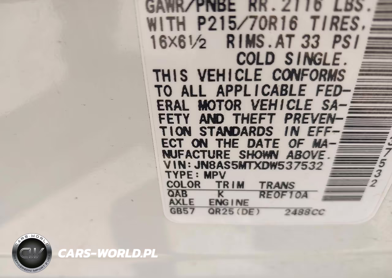 2013 Nissan Rogue S VIN:JN8AS5MTXDW537532 - 9