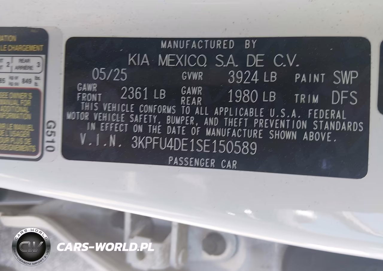 2025 Kia K4 Ex VIN:3KPFU4DE1SE150589 - 9