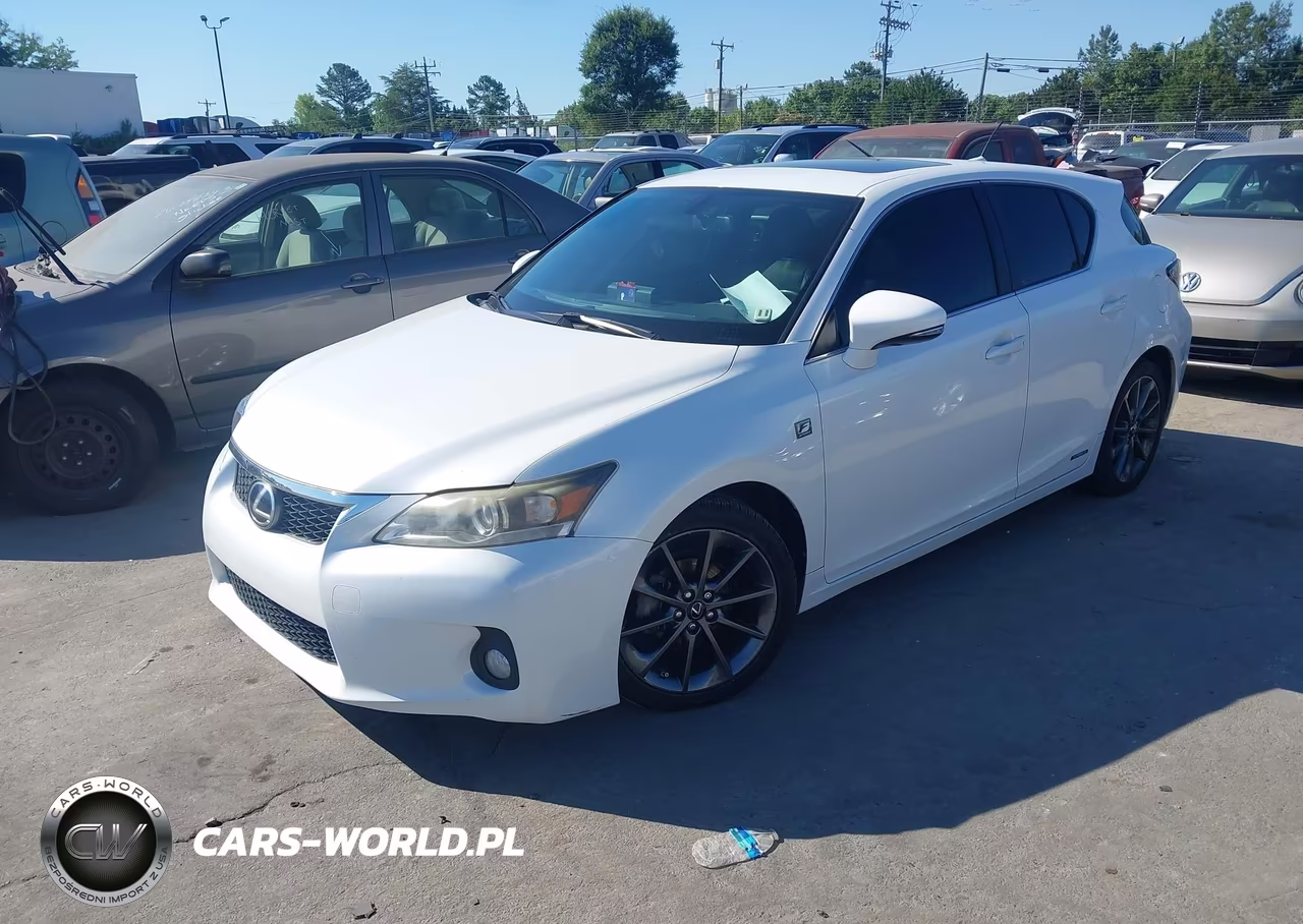 2012 Lexus Ct 200H Premium VIN:JTHKD5BH0C2092022 - 2