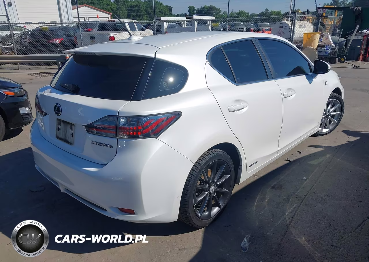 2012 Lexus Ct 200H Premium VIN:JTHKD5BH0C2092022 - 4